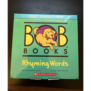 Bob Books: Rhyming Words Paperbacks By Kertell, Lynn Boxed Set Complete